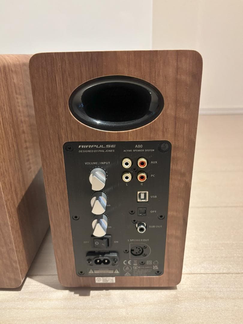 超美品　AIRPULSE A80　スピーカー 箱有り付属品多数あり