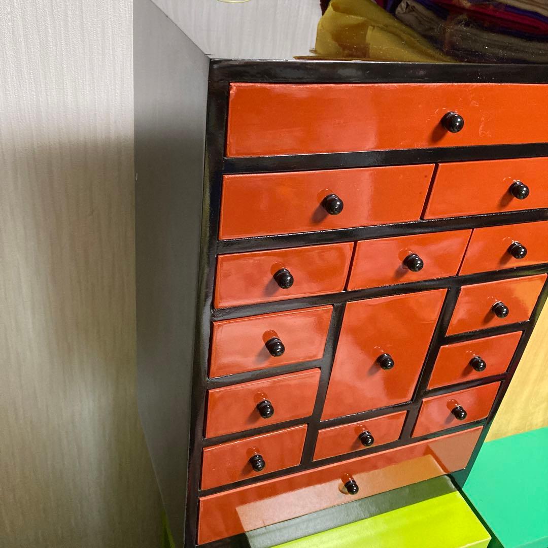 小物入れ　引き出し　和風