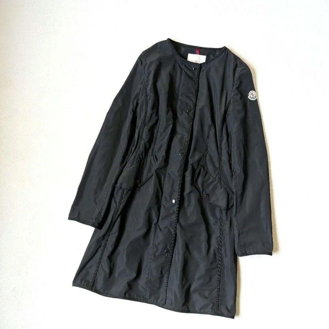 【美品】 モンクレール ARGELIA ナイロンコート ブラック サイズ2 M