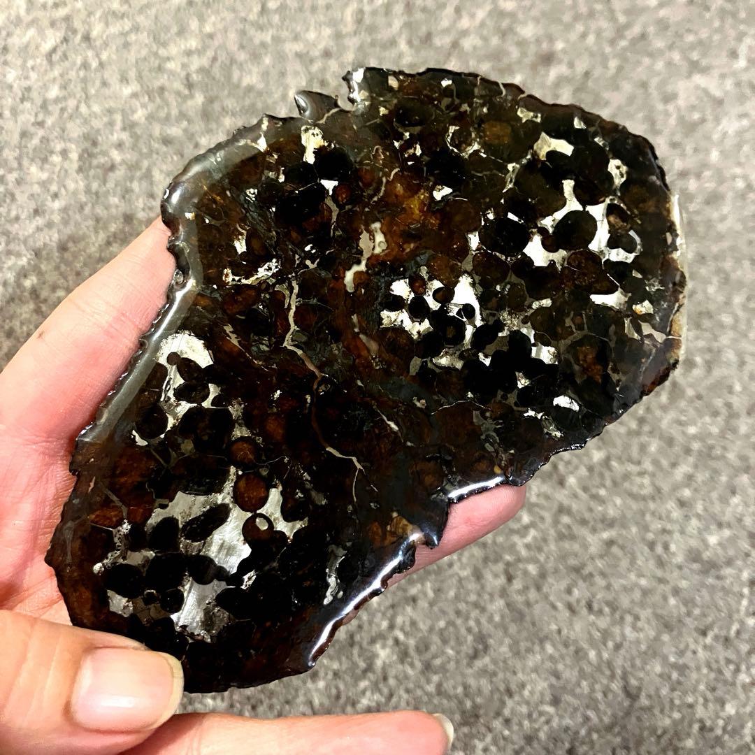 CAESAR　パラサイト隕石 セリコ隕石　石鉄隕石