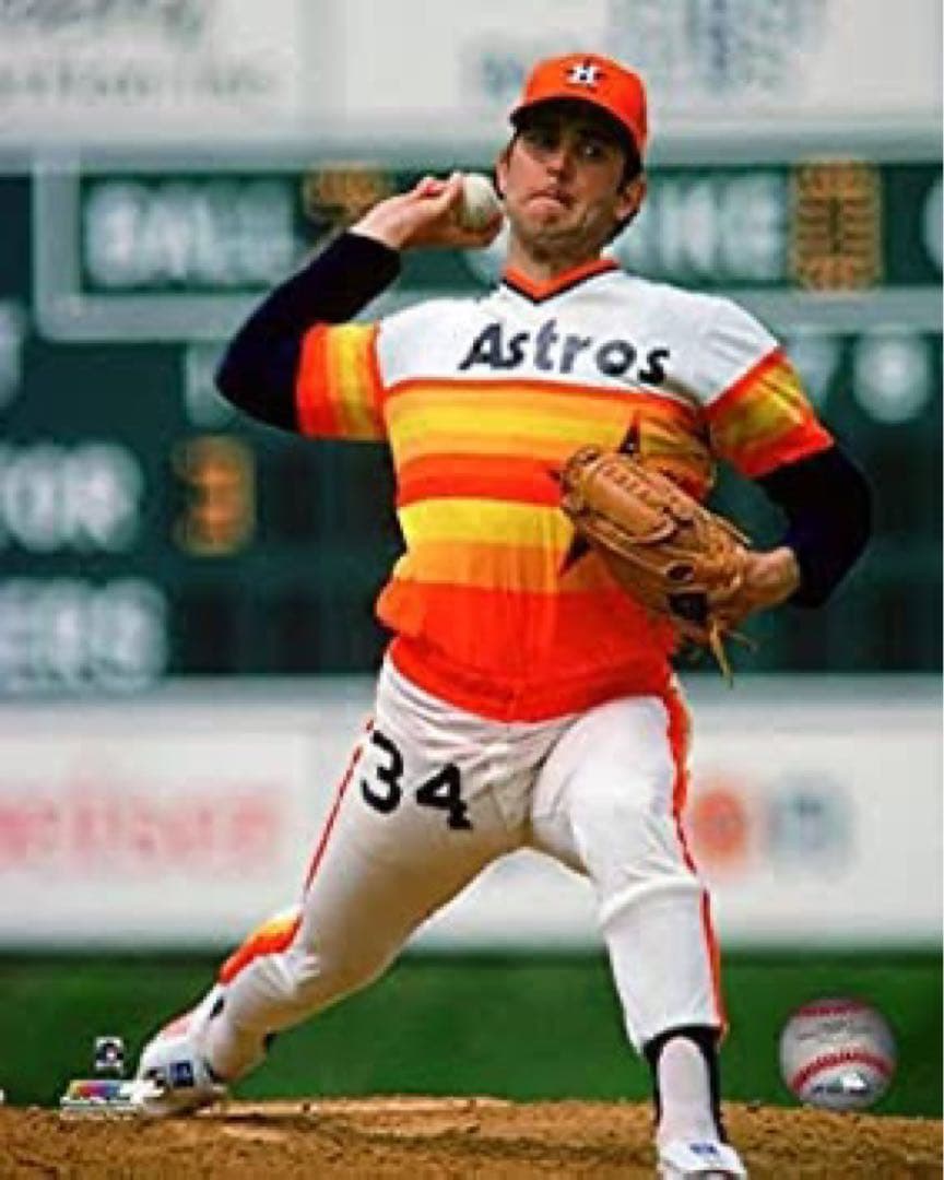 1980年代アストロズ ユニフォーム 復刻ユニフォーム サイズ:L