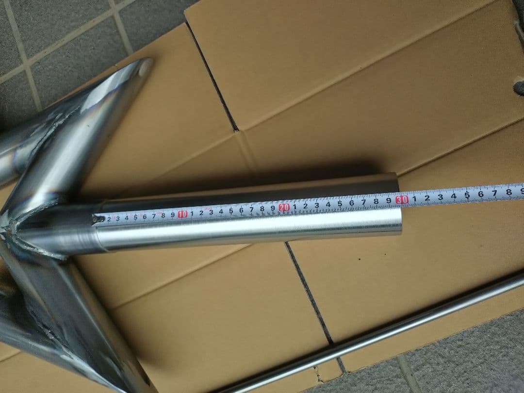 奏君パパ竹槍マフラー星型60.5パイ差し込み加工ですが今回限定価格です。