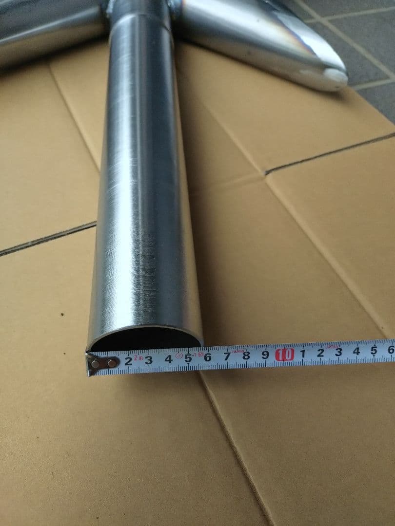 奏君パパ竹槍マフラー星型60.5パイ差し込み加工ですが今回限定価格です。