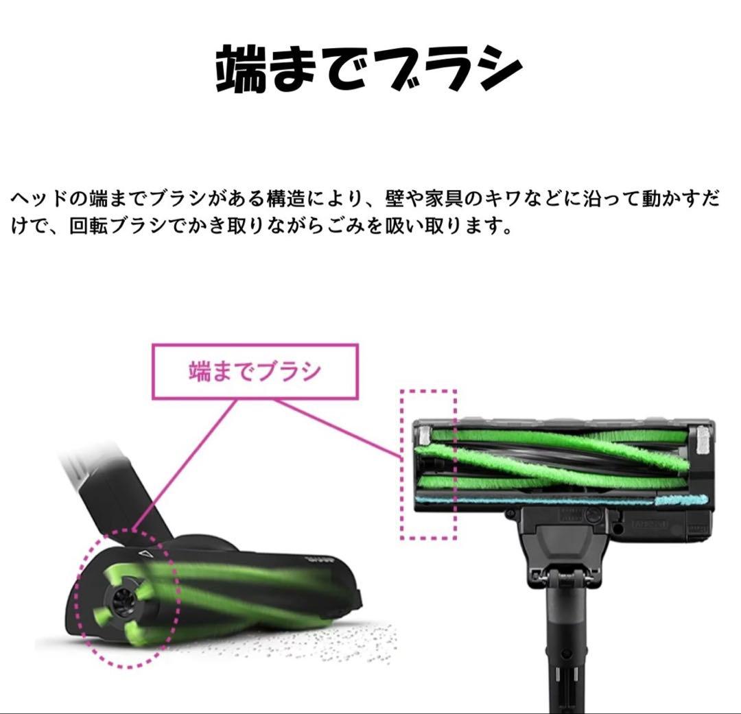 シャープ 紙パック式コードレススティッククリーナー ブラック EC-KR2-B