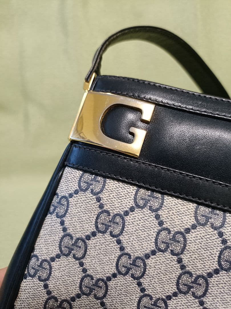 【美品】グッチ オールド GUCCI ショルダーバッグ ヴィンテージ