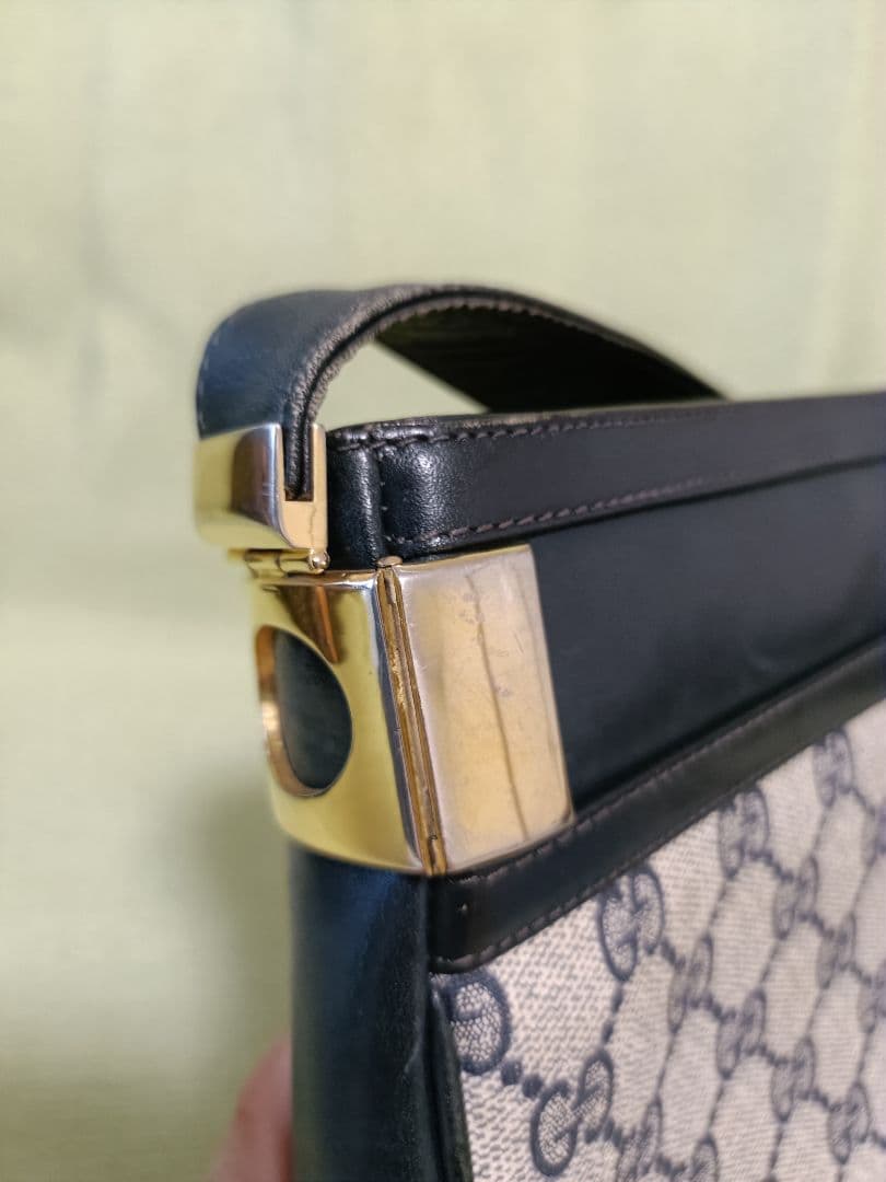 【美品】グッチ オールド GUCCI ショルダーバッグ ヴィンテージ