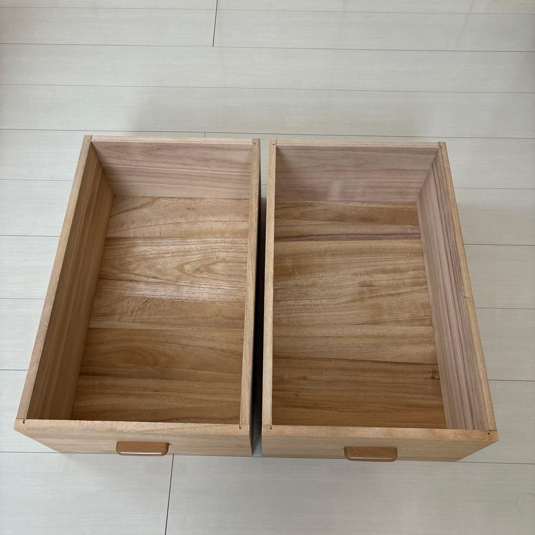tameda　押入用桐タンス　2引き出し