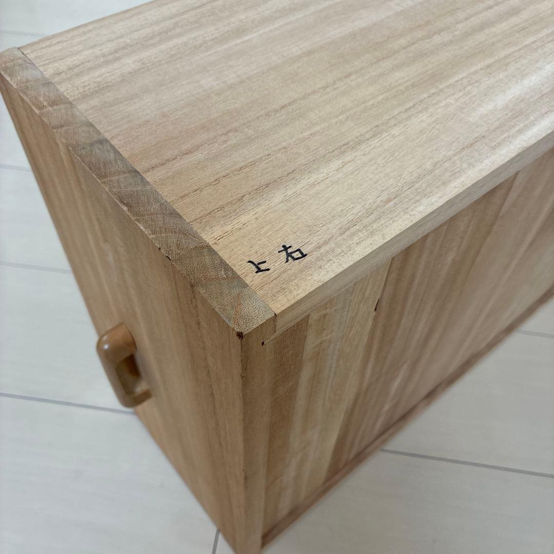 tameda　押入用桐タンス　2引き出し