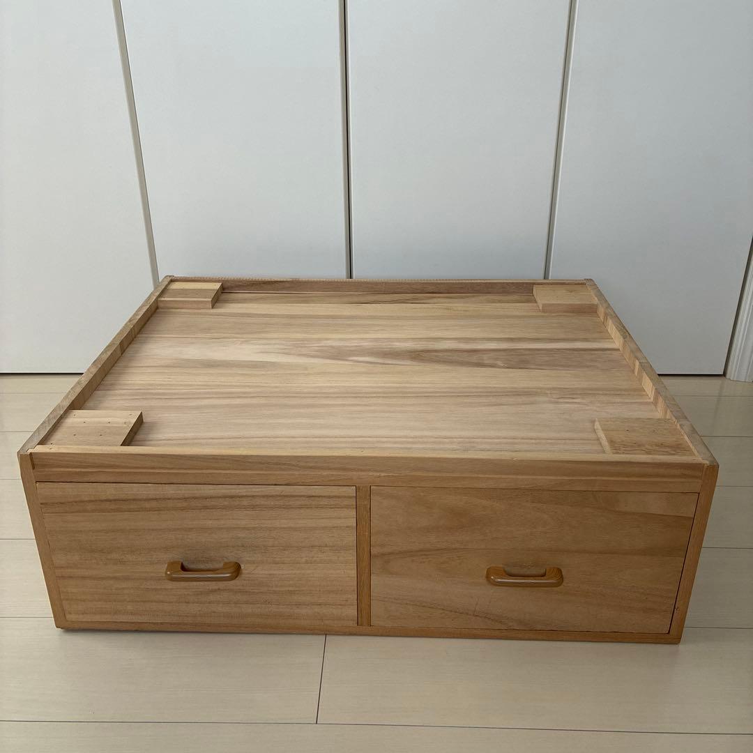 tameda　押入用桐タンス　2引き出し
