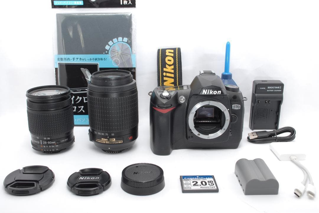 ✨簡単操作✨Nikon D70✨すぐ使える✨スマホ転送✨入門機✨初心者向け✨
