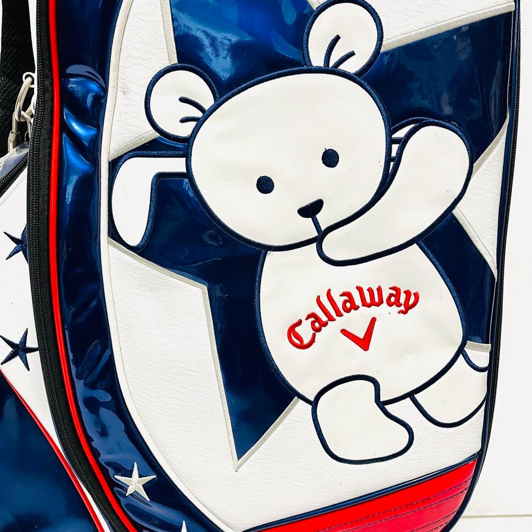 美品　限定モデル　キャロウェイ　キャディバッグ　　レア　キャロウェイベア　くま