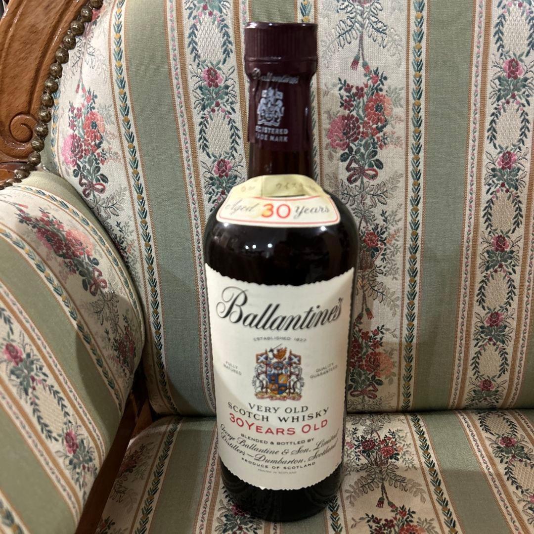 t*u様 Ballantine's 30年　特級　オールドボトル　ウイスキー　バ