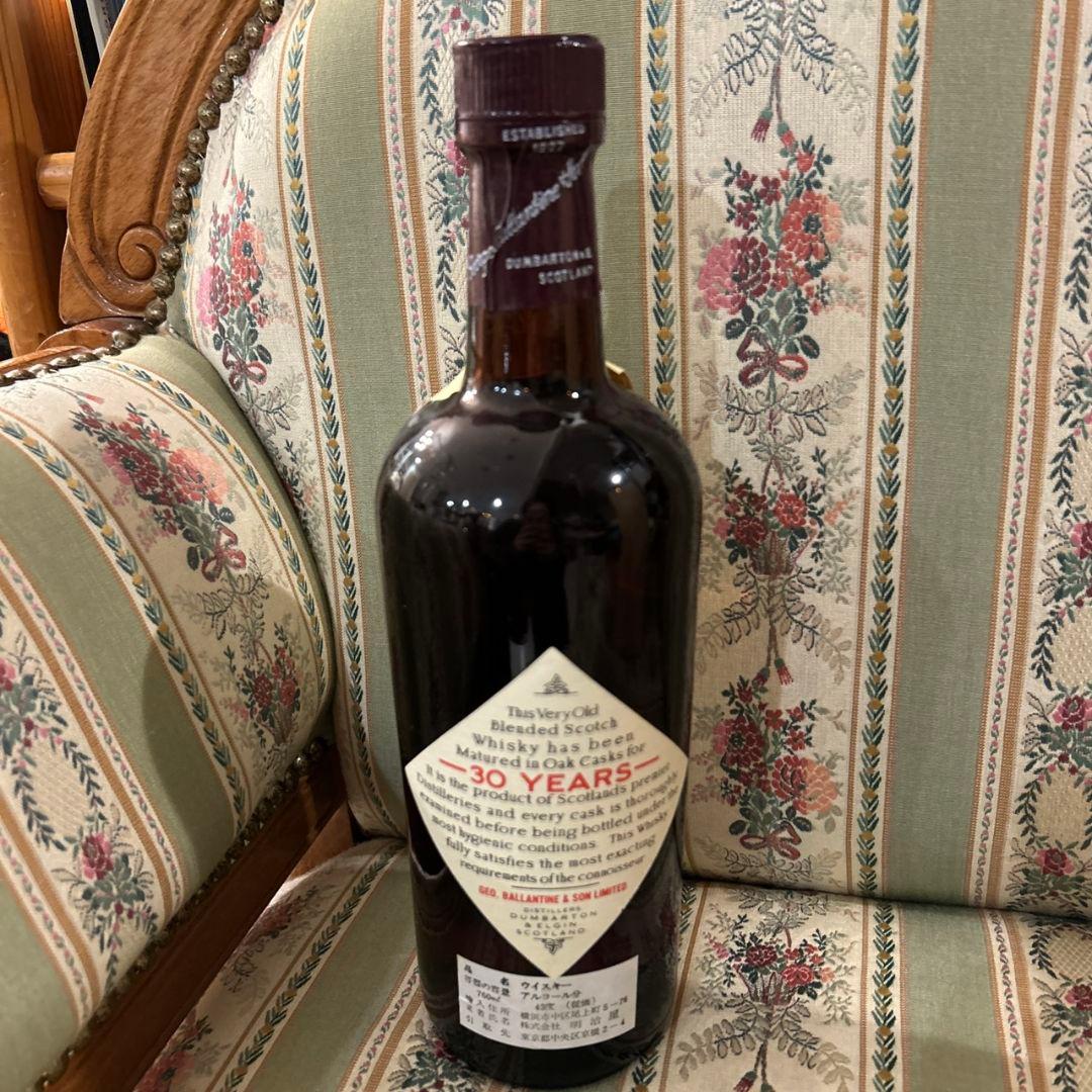 t*u様 Ballantine's 30年　特級　オールドボトル　ウイスキー　バ