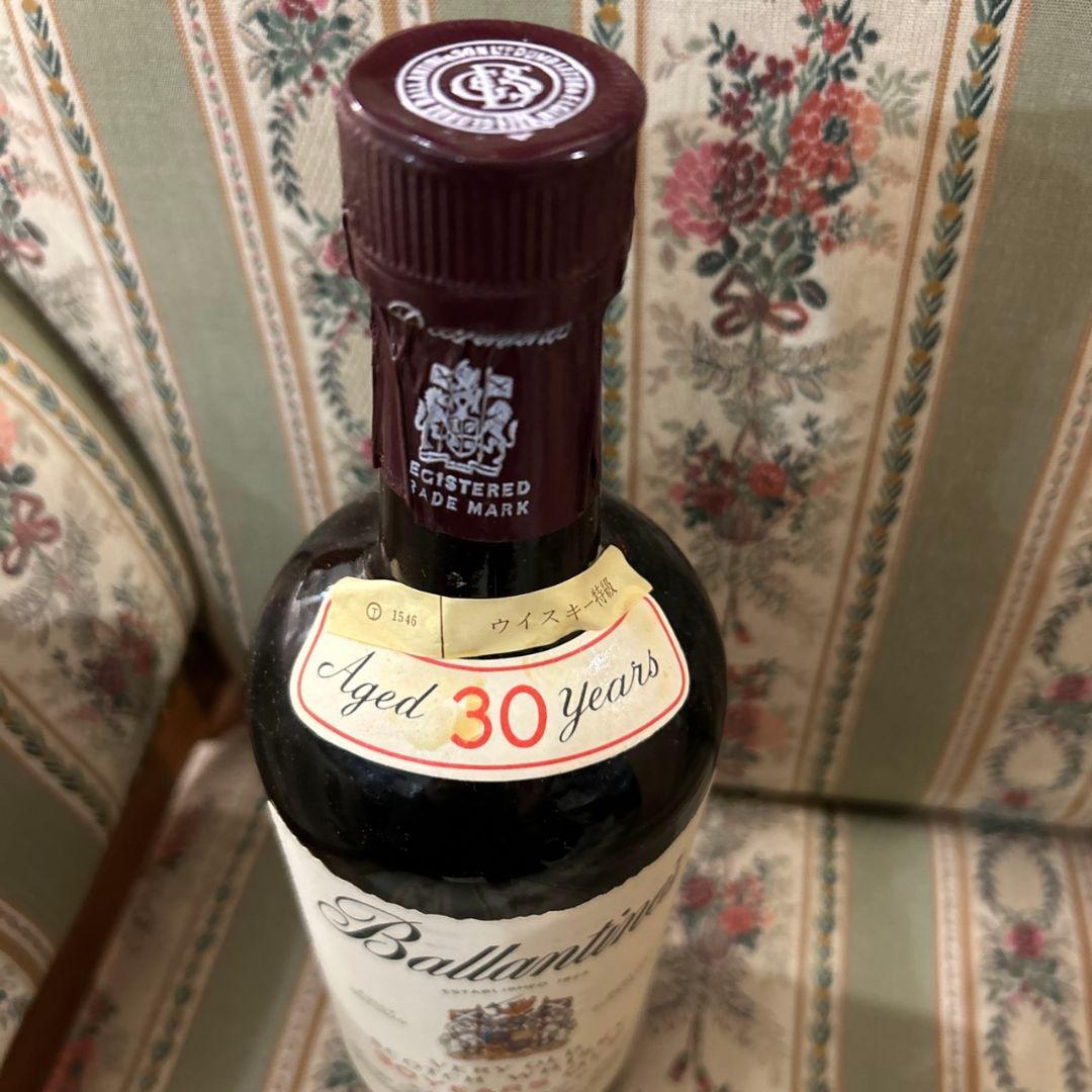 t*u様 Ballantine's 30年　特級　オールドボトル　ウイスキー　バ
