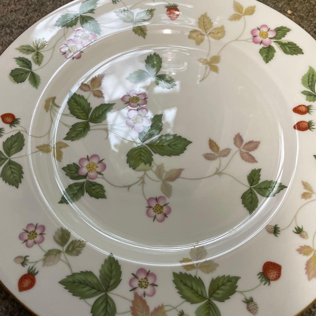  ワイルドストロベリー 皿 27.5cm3枚セット