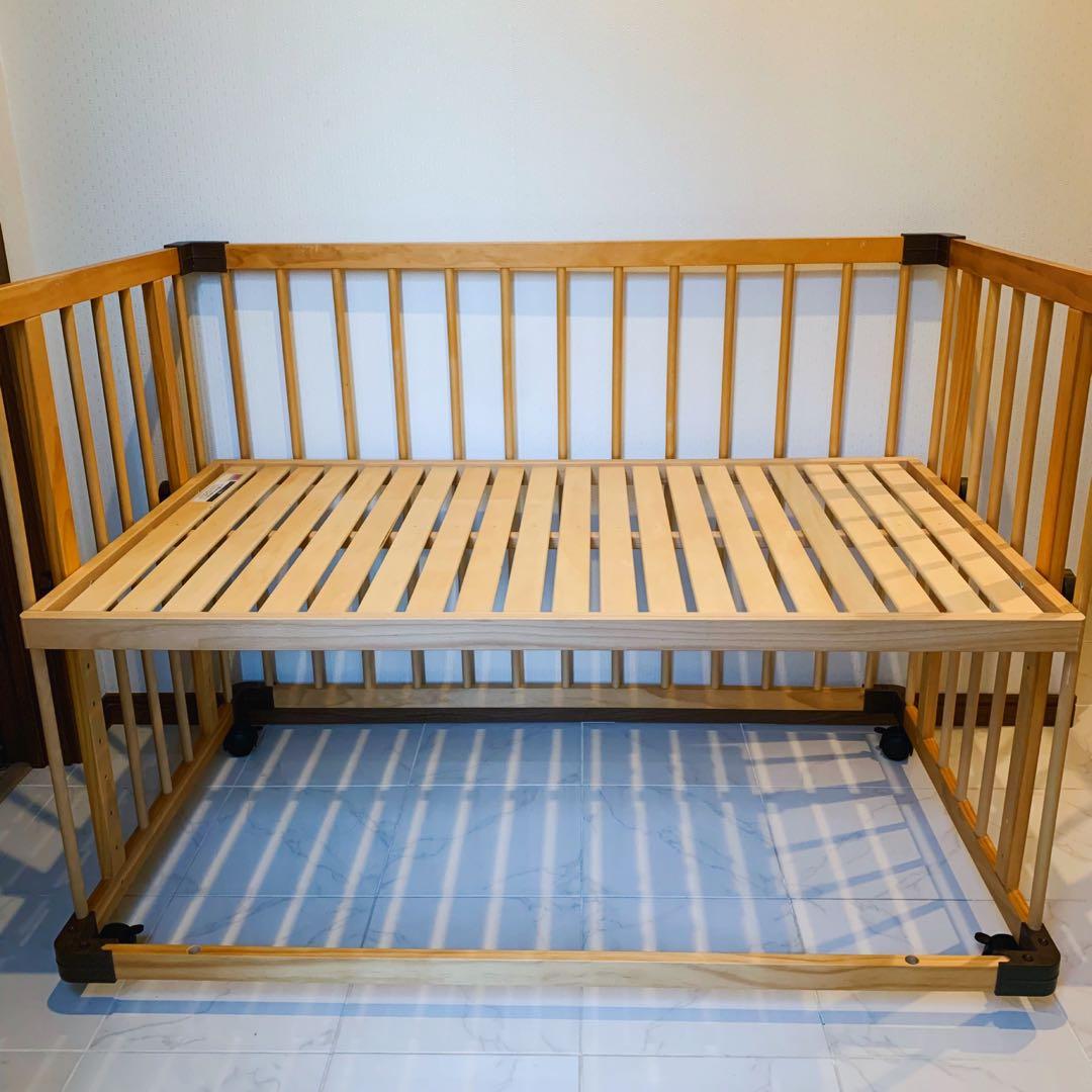 【♡送料込♡】ファルスカ　ベビーベッド ベッドサイドベッド03⭐︎