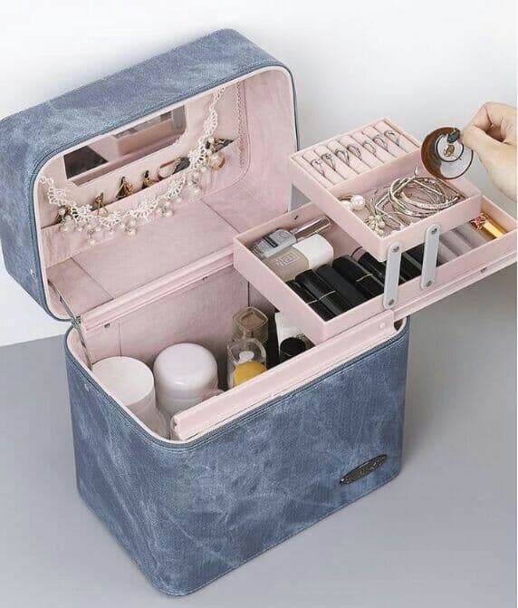 メイク道具　メイクボック