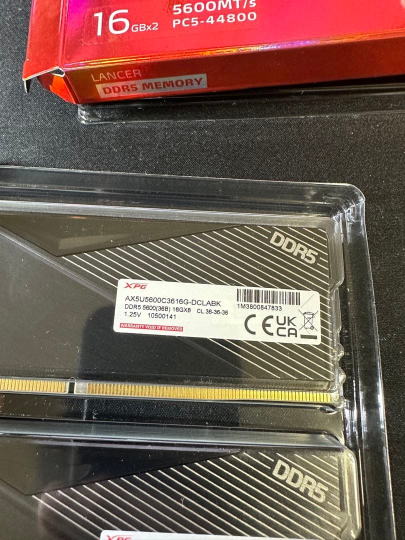 山*郎様 ADATA XPG LANCER DDR5 5600 32GB(16G