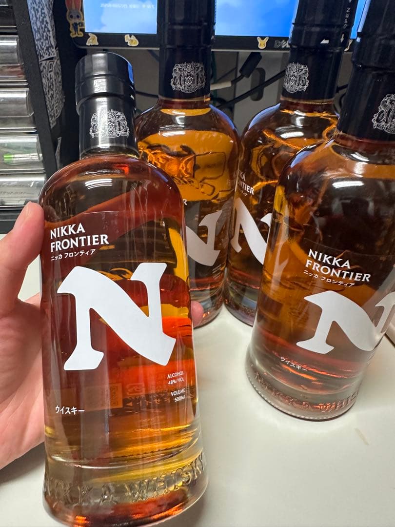 NIKKA FRONTIER ウイスキー 4本セット