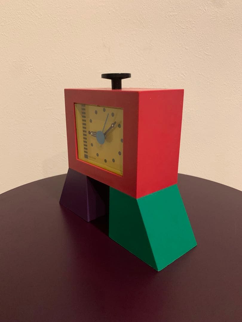 三原昌平 ワキタハイテクス スーパープレゼント 置き時計 ソットサス