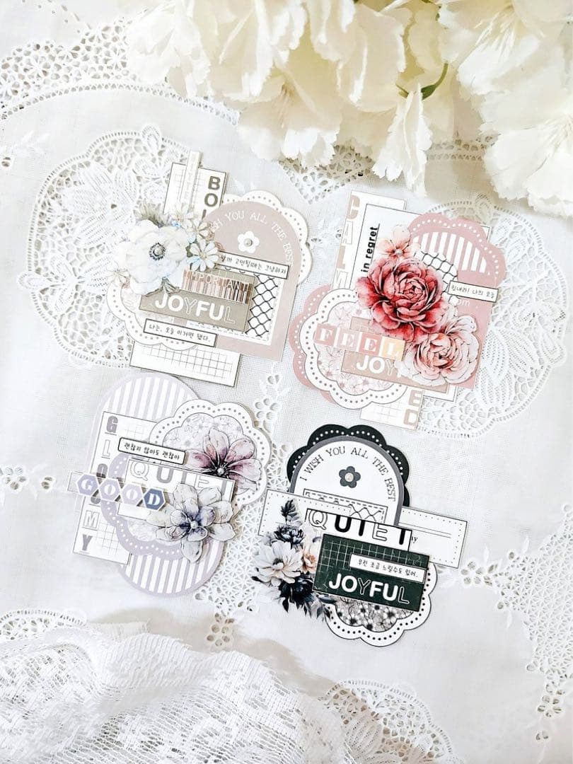 コラージュ素材　紙もの　素材紙　【1887】