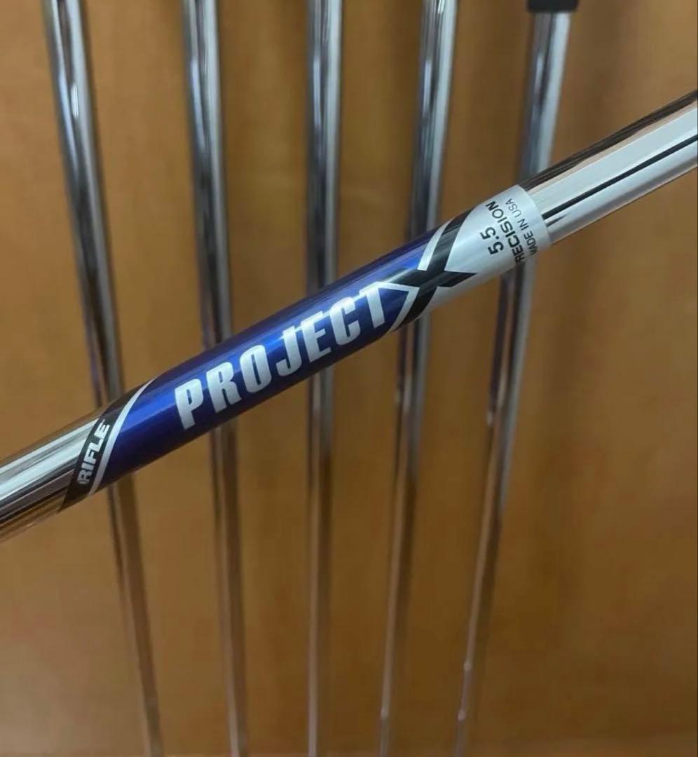 ピン i210 アイアン 6本セット 5-9I.W PROJECT X 5.5