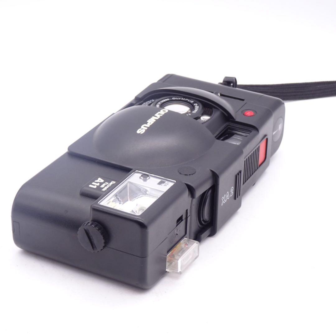 【完動美品】 OLYMPUS XA2 A11 コンパクトフィルムカメラ ストロボ