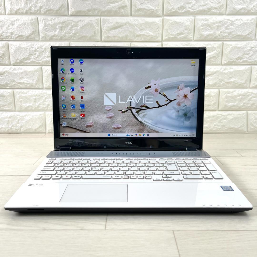 NEC LAVIE i7 SSD＋HDD メモリ16 タッチパネル ノートPC