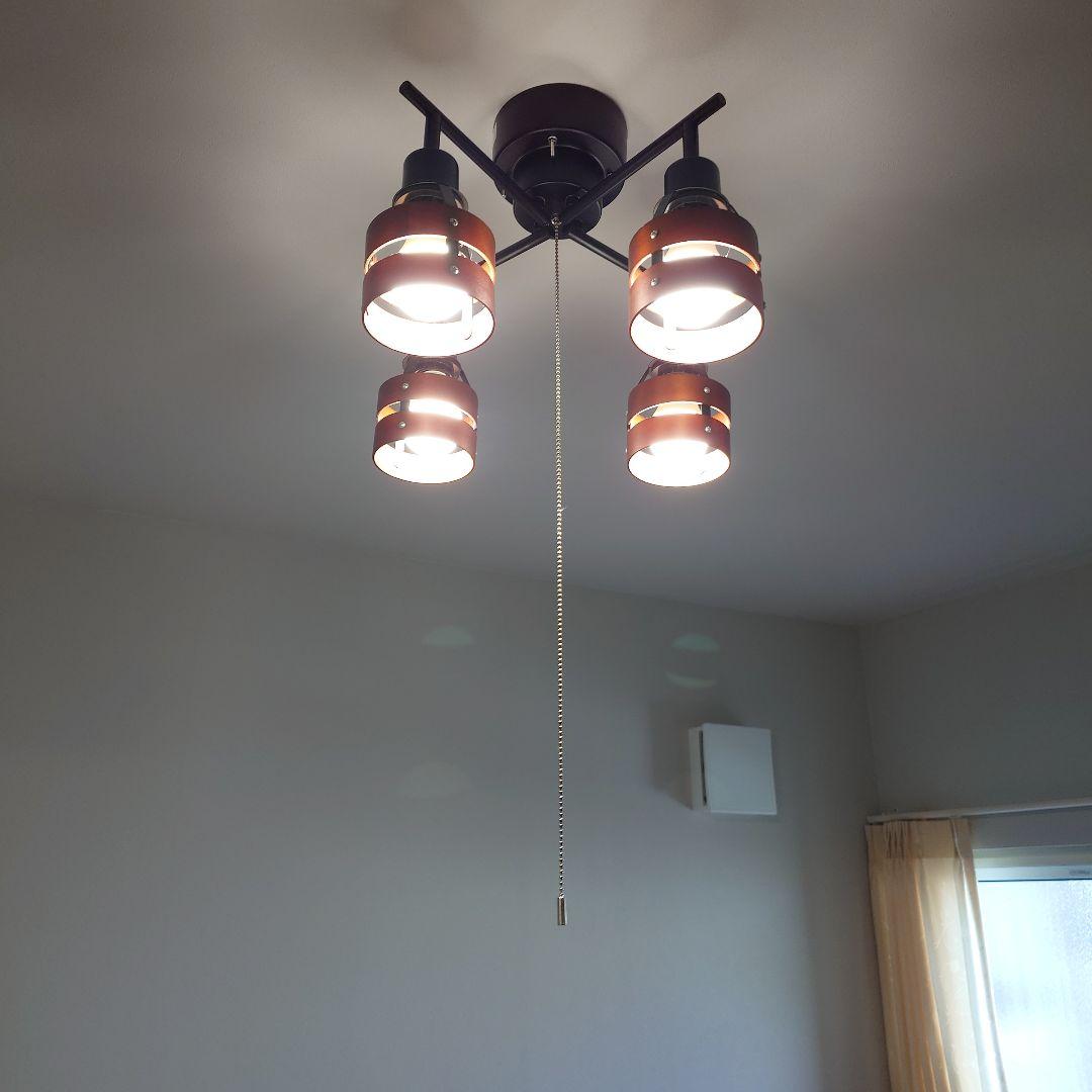 共同照明 4灯 8畳 シーリングスポットライト GT-DJX-2D-9WT-2