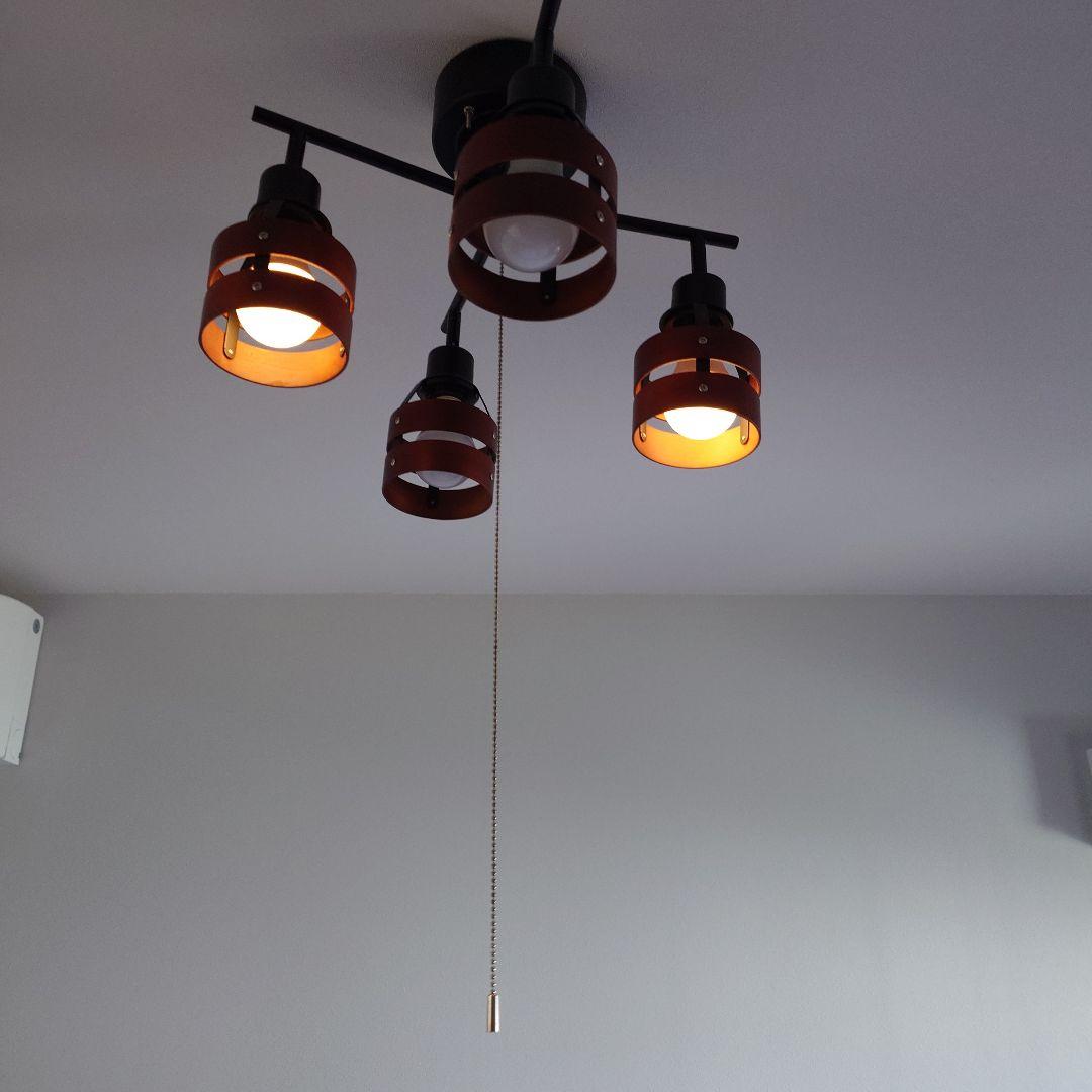 共同照明 4灯 8畳 シーリングスポットライト GT-DJX-2D-9WT-2