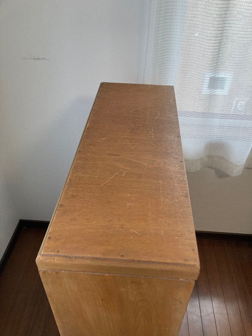 昭和レトロ書棚　本棚　アンティーク家具　古民家