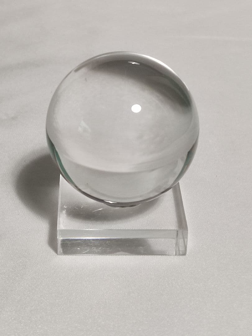 パワーストーン　天然石　ロック・クリスタル　丸玉　径51.4mm　No.316