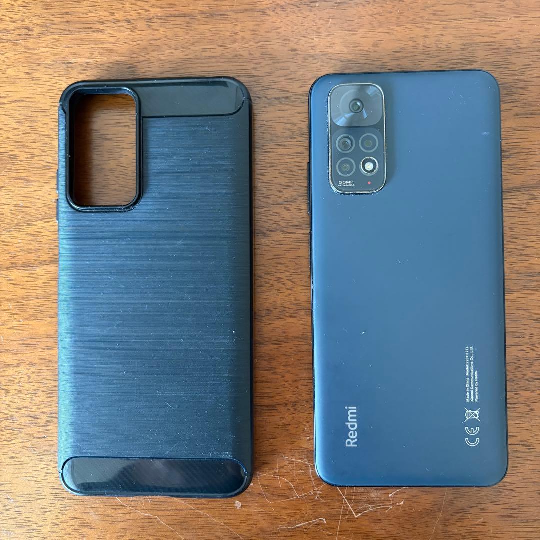 Xiaomi Redmi Note 11 ケース付