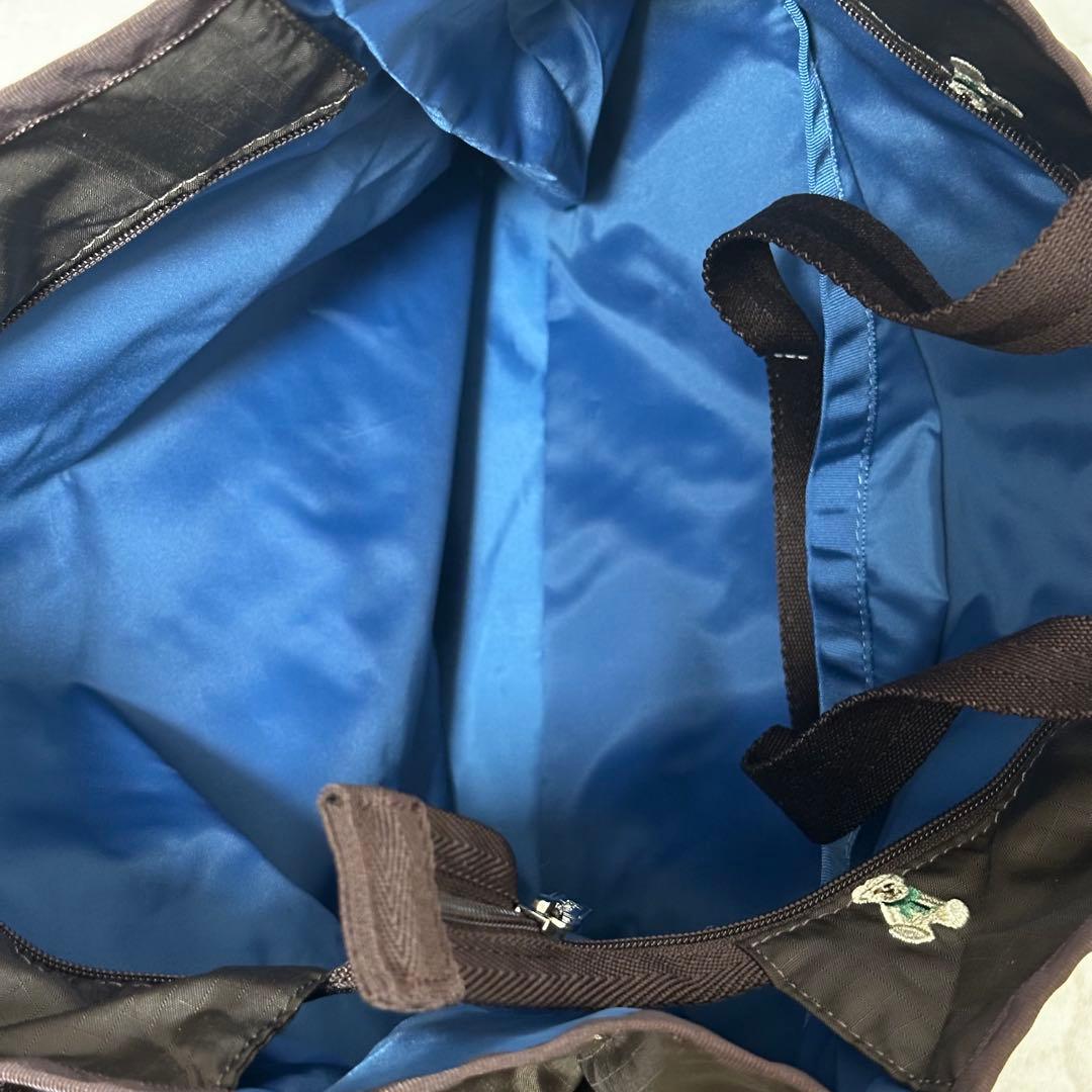 ✨新品タグ付き LESPORTSAC クマ刺繍 トートバック ブラウン