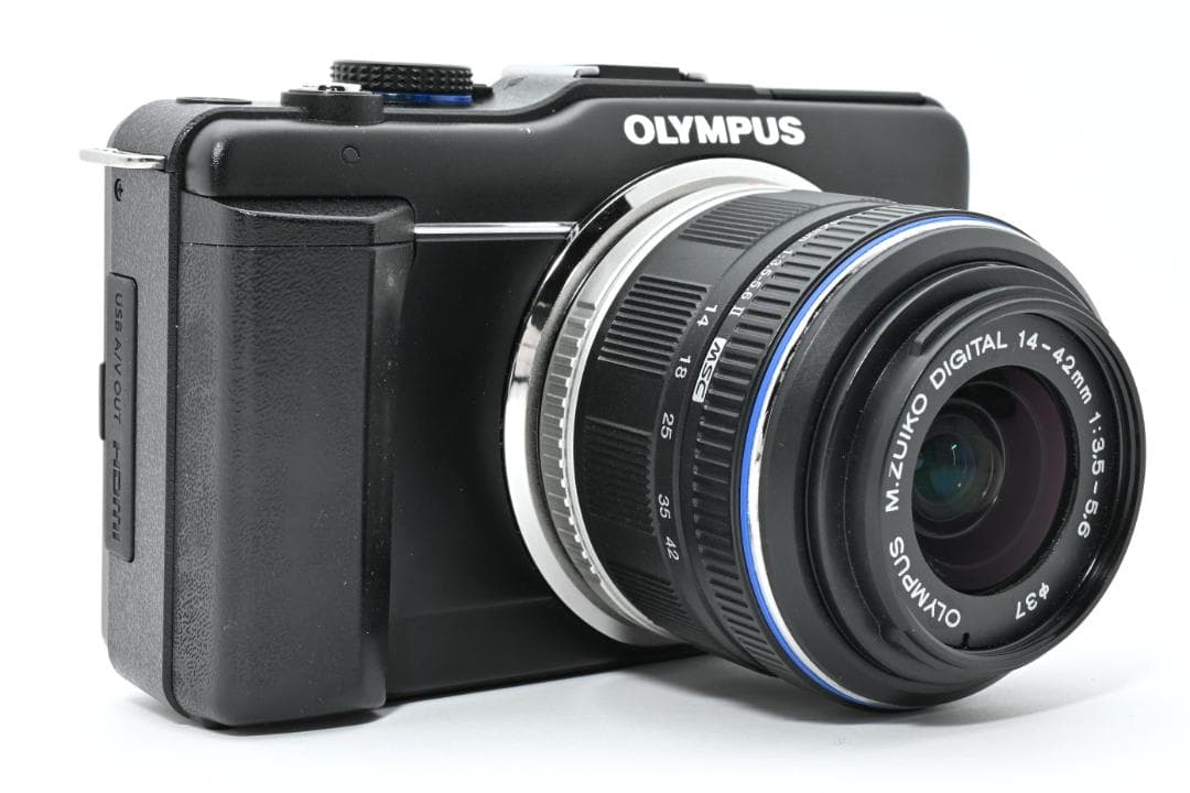 シャッター数1323回 オリンパス E-PL1ｓ＋14-42mmレンズ付 カメラ