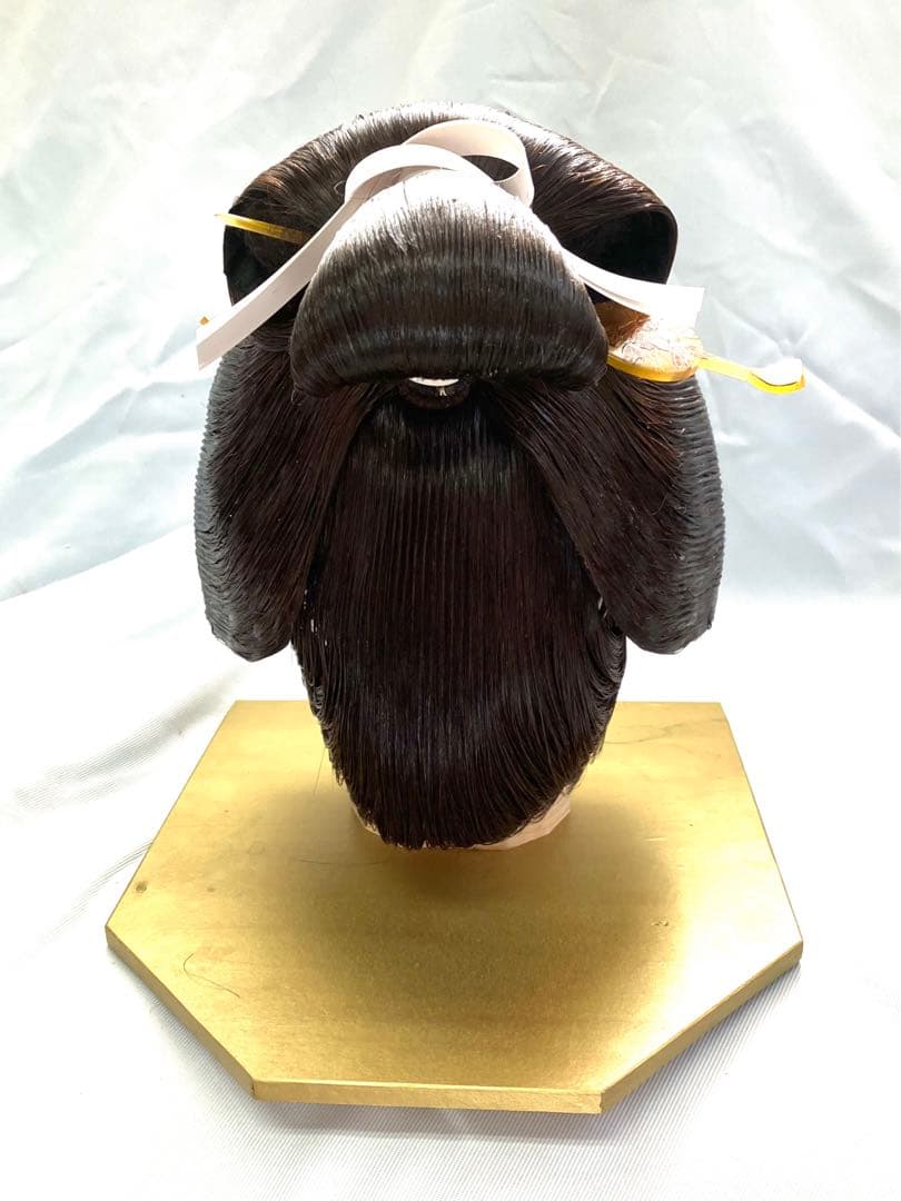 辰巳8号サイズ、つぶし島田中古舞踊かつら、大衆演劇かつら、日本髪かつら、簪付き