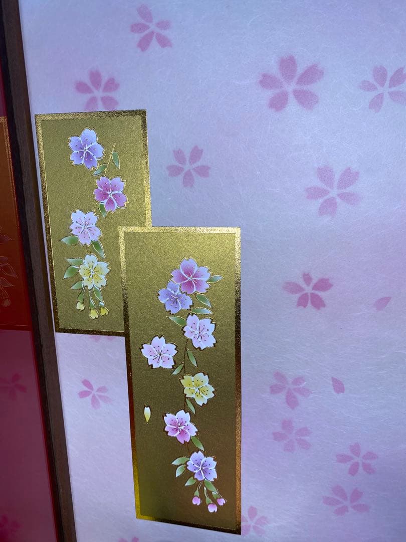 羽子板　立体振袖　ガラスケース１５号・サイズ間口約３２×奥行約２８×高さ約６３㎝