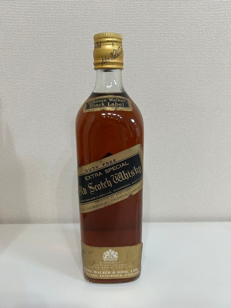 ジョニーウォーカー ブラックラベル 金キャップ　未開封品