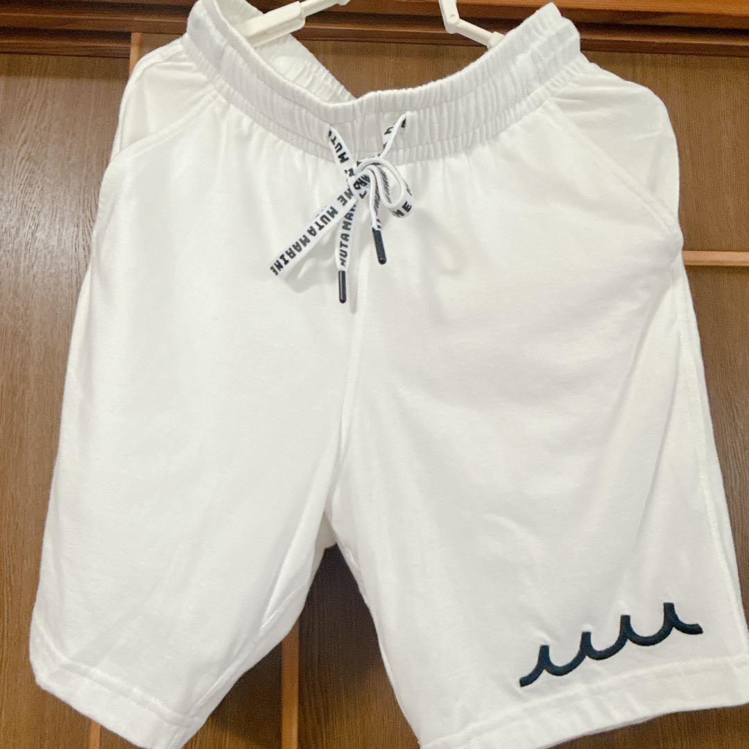美品　MUTA MARINE フード付きショートパンツセット