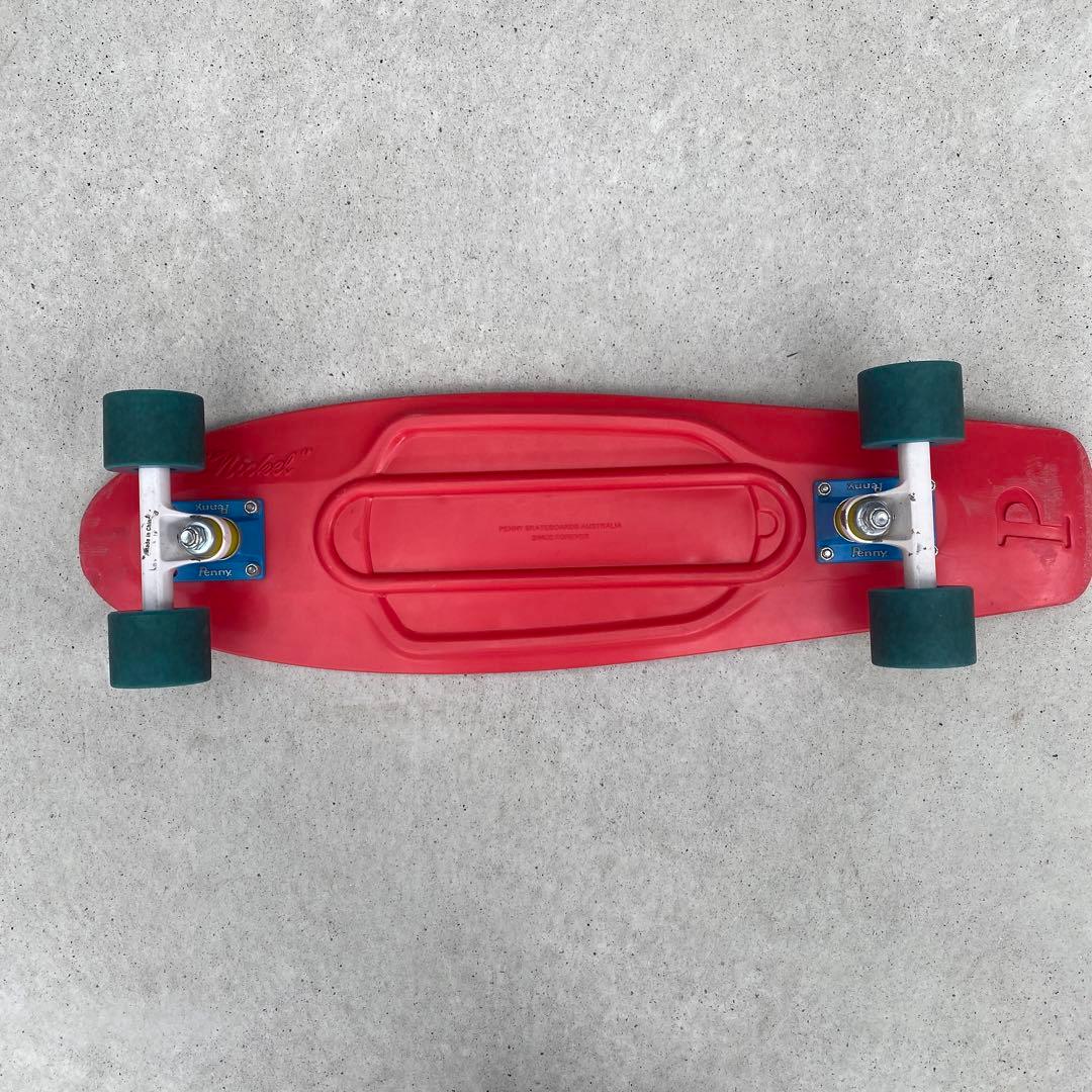 Penny スケートボード レッド　27インチ