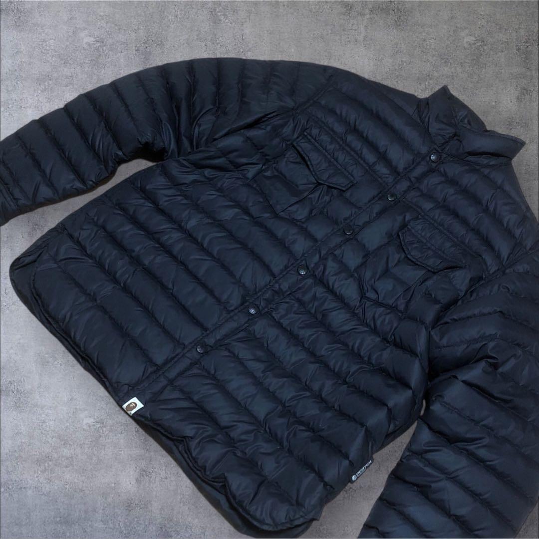 ABATHING APE アベイシングエイプ　ライトダウンジャケット　XXL