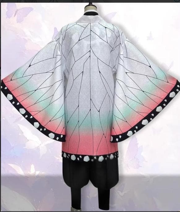 胡蝶 しのぶ (こちょう しのぶ) コスプレ 衣装 高品質 刺繍 M