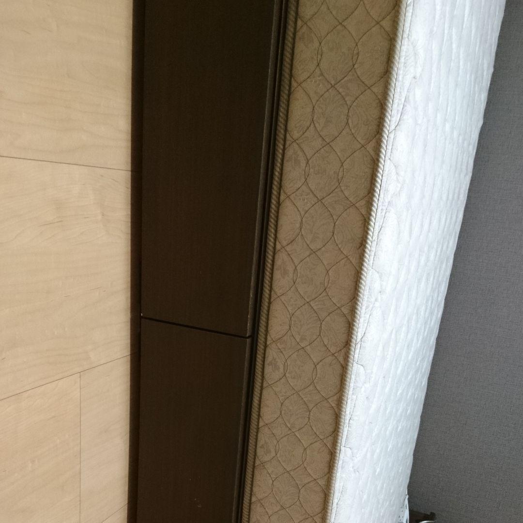 ニトリ　ダブルベッド　美品