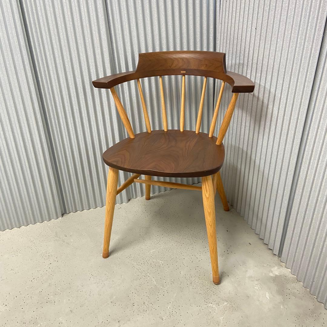 柏木工（KASHIWA）｜ SC3Aクラウンチェア / オーク材 飛騨家具②