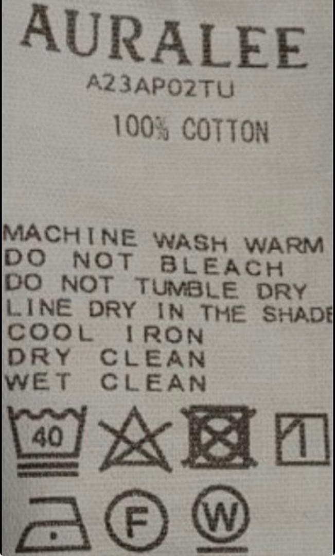 トップス AURALEE 23AW SMOOTH SOFT SWEAT P/O 4