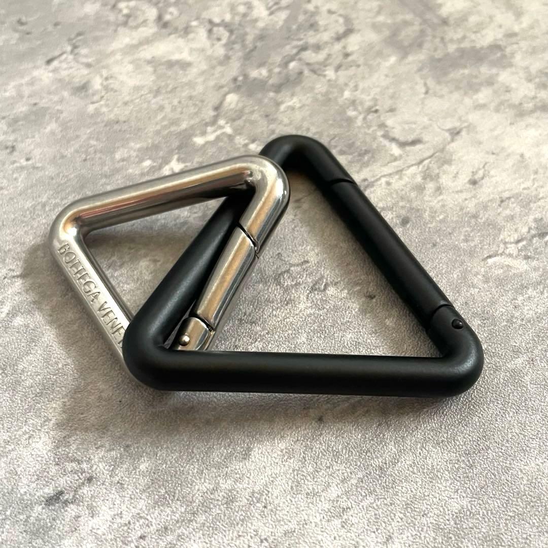 【未使用】 保管品 Bottega Veneta トライアングル キーリング