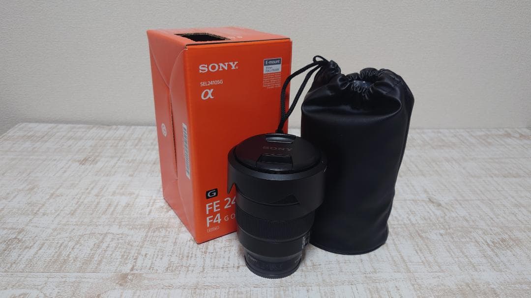 【美品】SONY FE 24-105mm F4 G OSS（元箱・付属品完備）