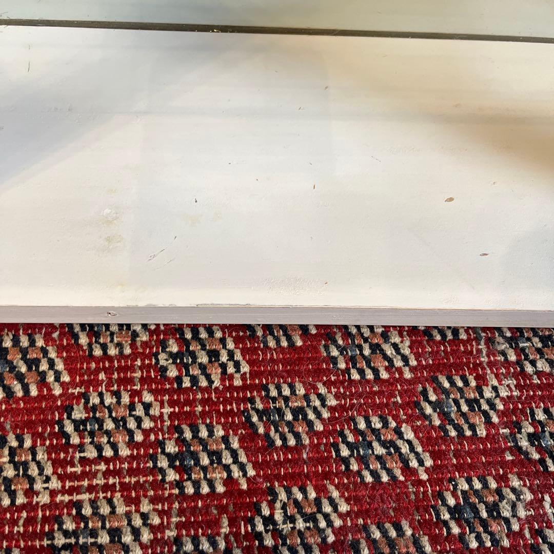 キャビネット　コレクションボックス　アンティーク　木製　ガラス