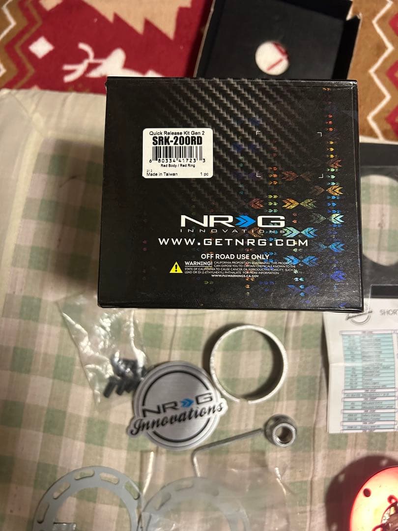 NRG クイックリリースボス