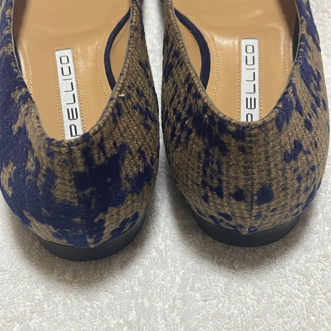 PELLICO ペリーコパンプス　ＡＮＩＭＡ　NAVY／38.5
